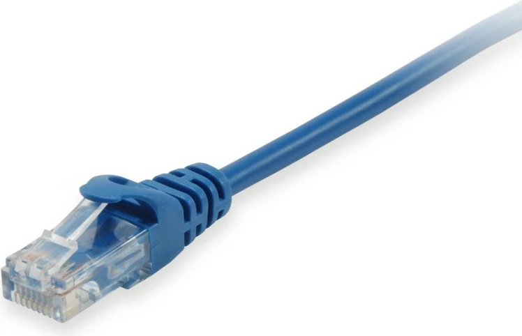 Kabllo rrjeti Equip Cat6A 0.25m RJ-45, blu