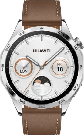 Smartwatch Huawei WATCH 4, AMOLED, GPS, 1.43", kafe