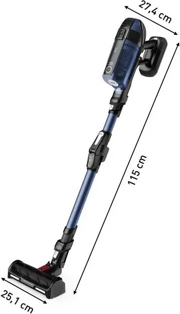 Fshesë pa kabllo Tefal TY98C0 X-Force 12.60, 900 ml, Blu