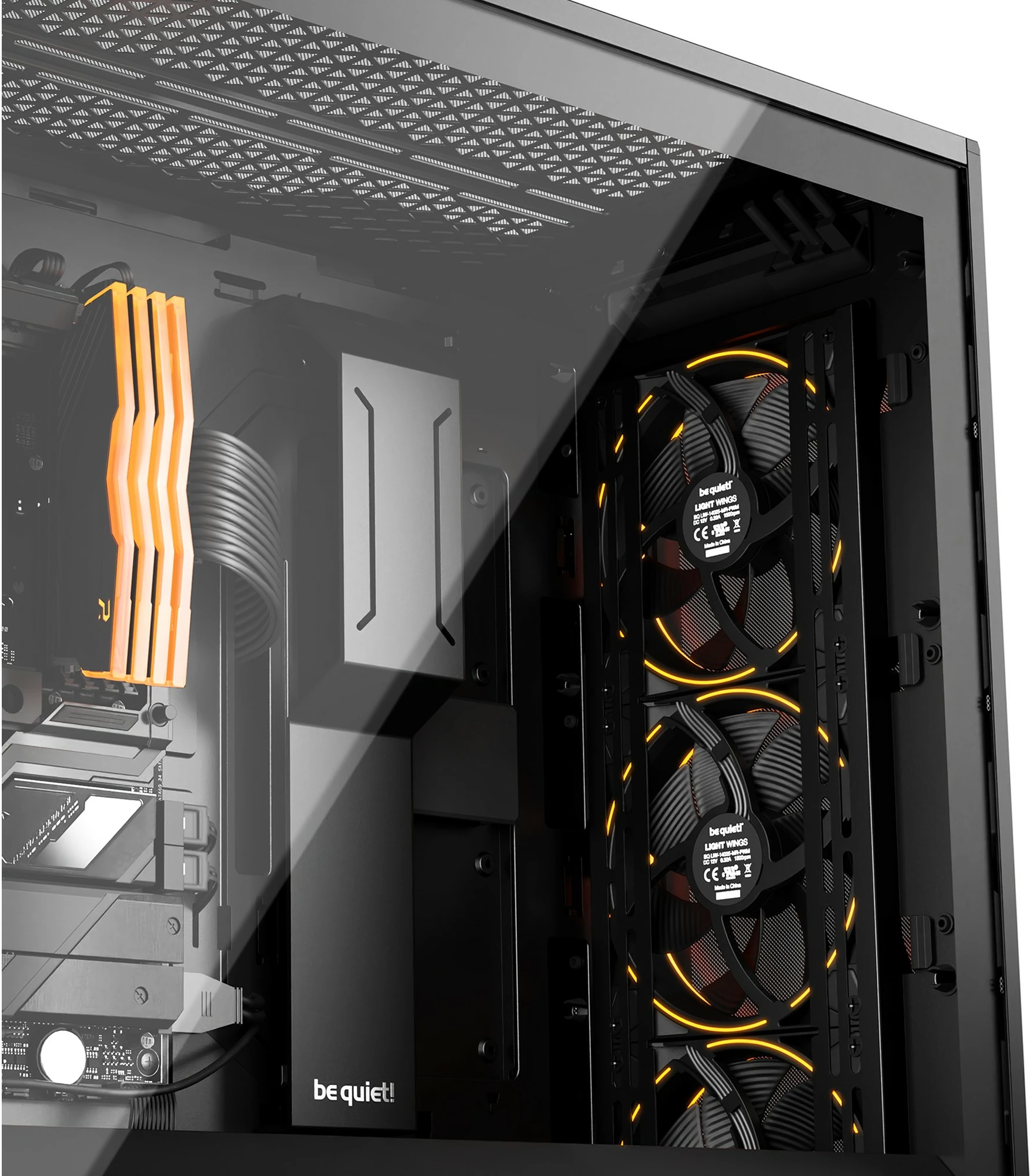 Kasë Be Quiet! Shadow Base 800 FX Black, Midi Tower, PC, ATX, EATX, micro ATX, Mini-ITX, e zezë