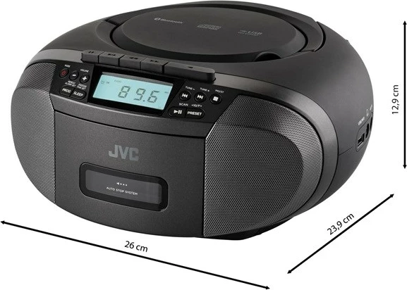 Radio/CD player JVC RC-E444B, i zi