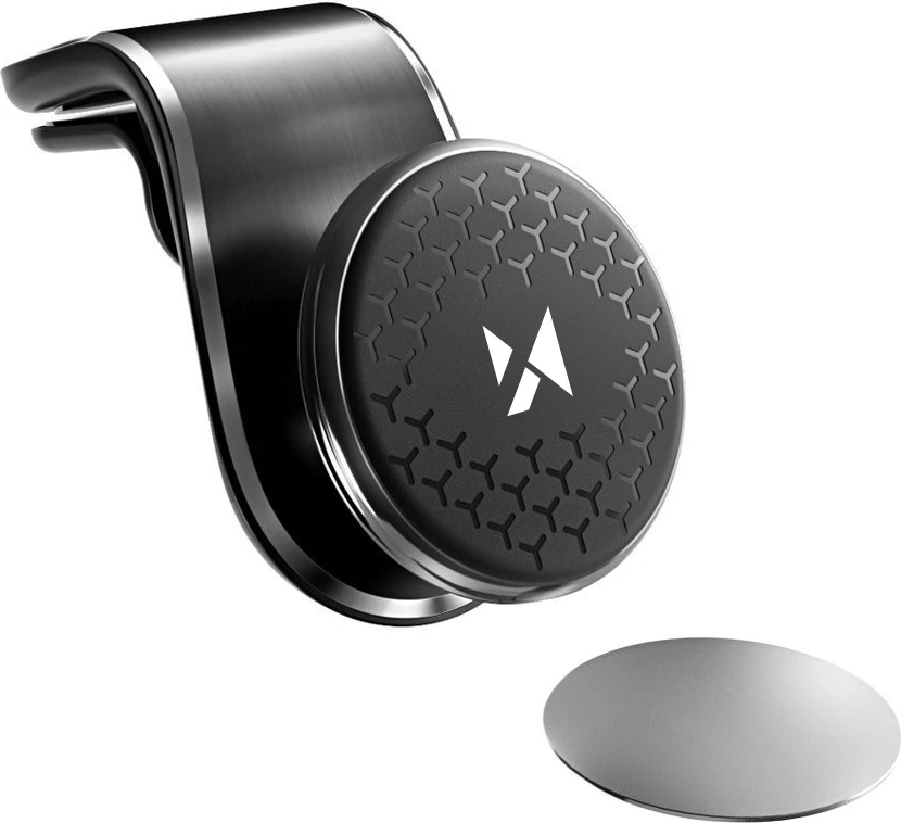 Mbajtës magnetik për veturë Wozinsky WMH-03, për grilë, i zi