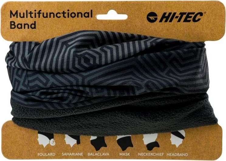 Kapelë Hi-Tec për meshkuj dhe femra, e zezë dhe gri