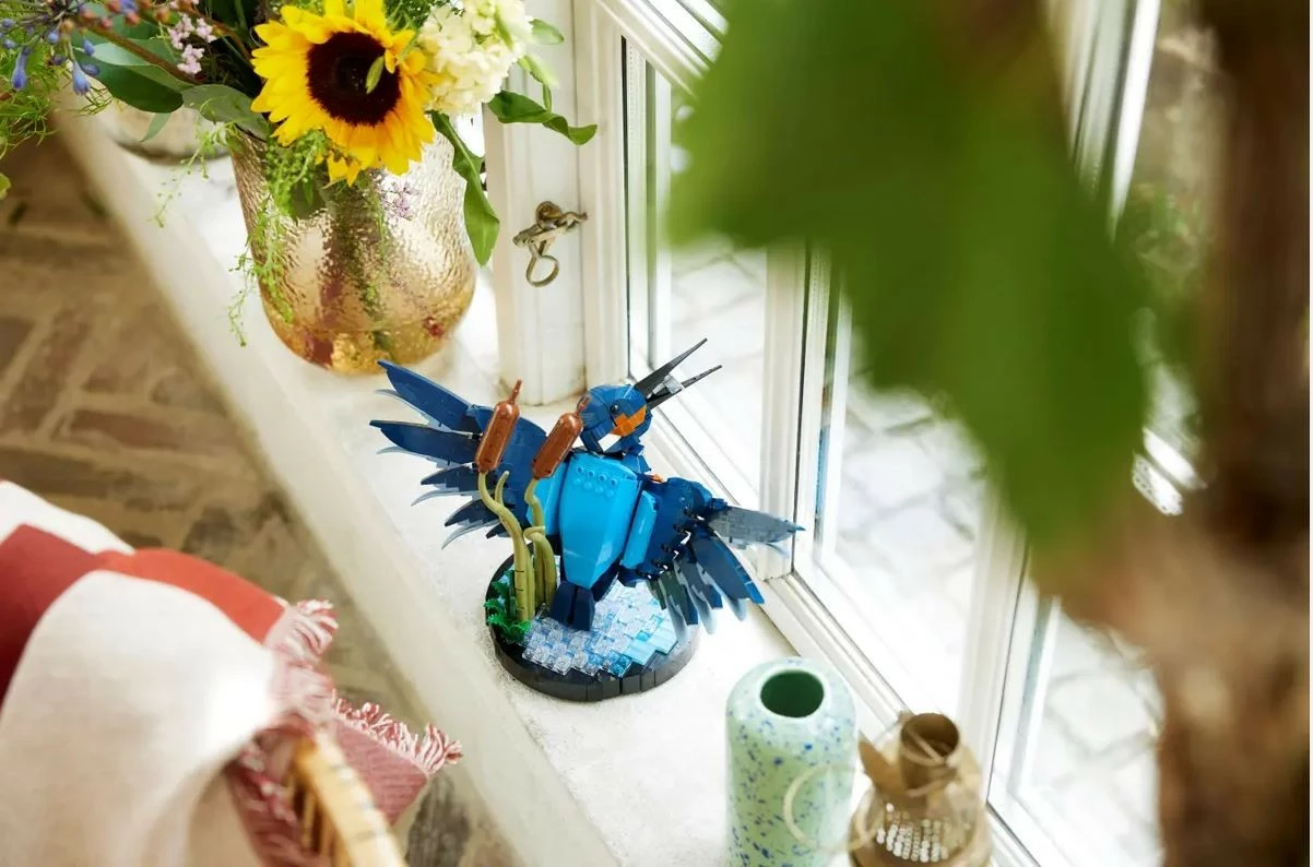 Set ndërtimi LEGO Icons Kingfisher 10331, 834 pjesë, për të rritur