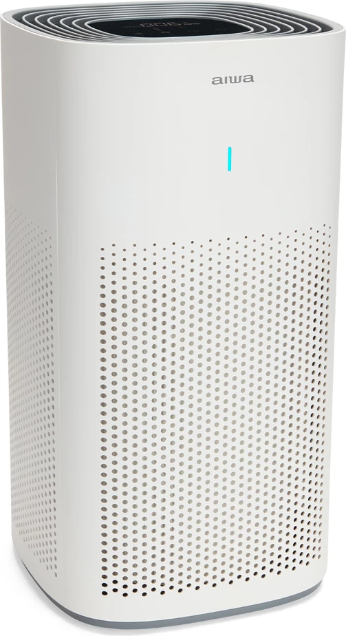 Pastrues ajri AIWA PA-200, filtër 3-në-1 HEPA H13 + karbon aktiv, me jonizues, CADR 350 m³/h, deri 42 m², 4 shpejtësi, timer, i bardhë