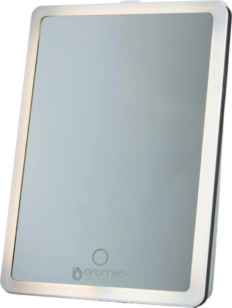 Pasqyrë Oromed Gold-Mirror Led x, zmadhim 2x, ndriçim LED, e bardhë