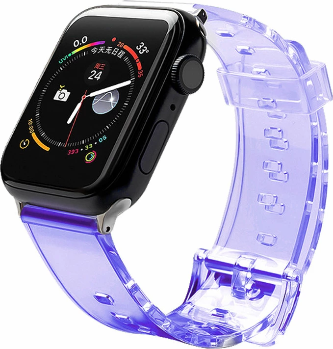 Rrip zëvendësues Hurtel për Apple Watch 6/5/4/3/2/SE 38mm/40mm, vjollcë