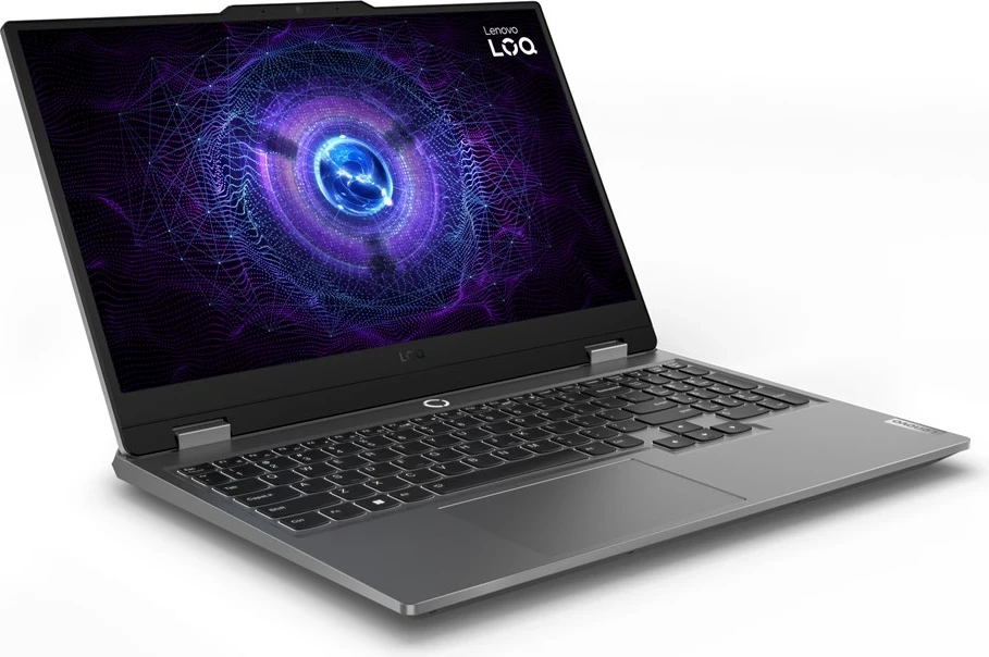 Laptop Lenovo LOQ 15IAX9, 15.6", Intel Core i5-12450HX, 16 GB RAM, 512 GB SSD, NVIDIA RTX 3050, Gri + shpinore