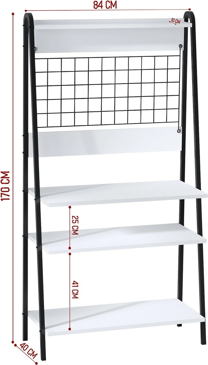 Dollap për kafe, Hanah Home Benco, i zi dhe i bardhë