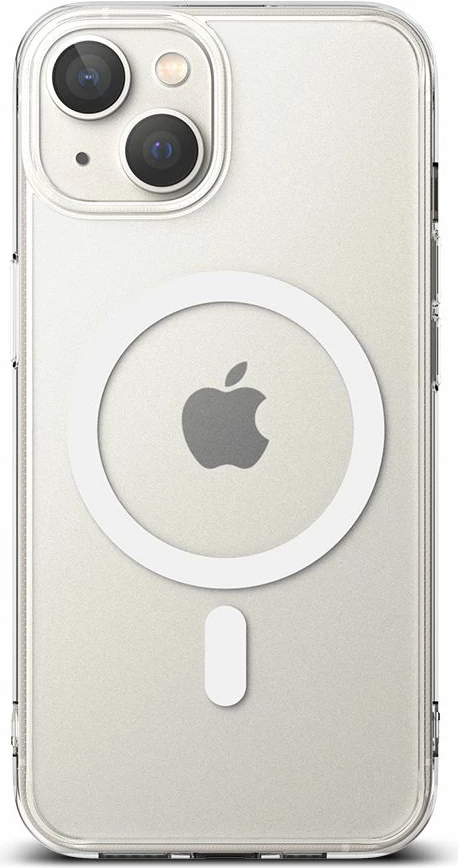 Mbështjellës, Ringke, Fusion Magnetic për Apple iPhone 14 Plus 6.7", MagSafe, hibrid TPU+PC, e tejdukshme mat