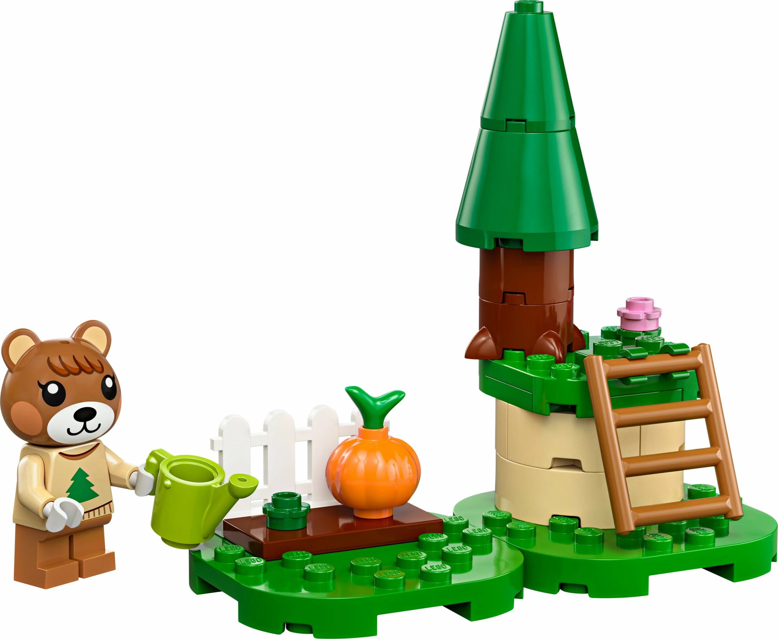 Set ndërtimi LEGO Animal Crossing 30662 Maple’s Pumpkin Garden, multikolor