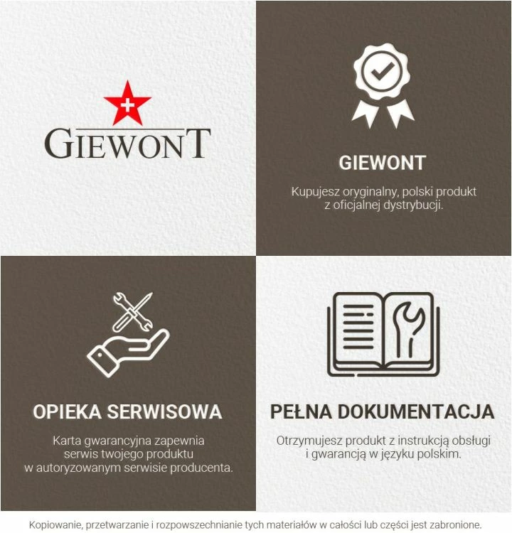 Orë dore për meshkuj Giewont, argjend