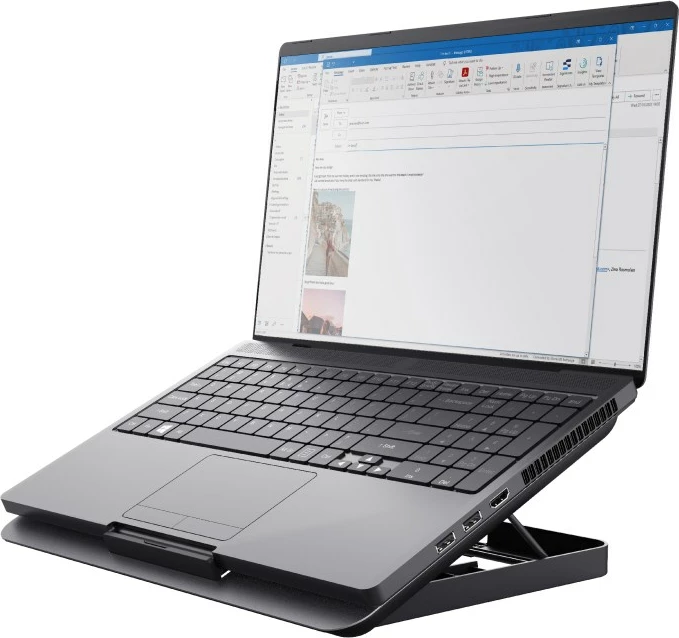 Mbajtëse për laptop Trust Exto, hiri