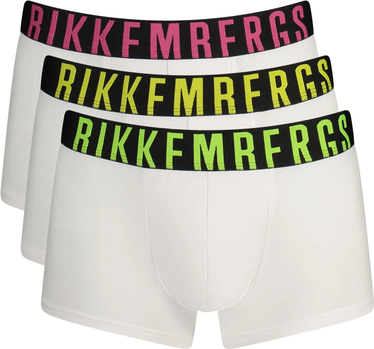 Të brendshme për meshkuj BIKKEMBERGS boxer, të bardha