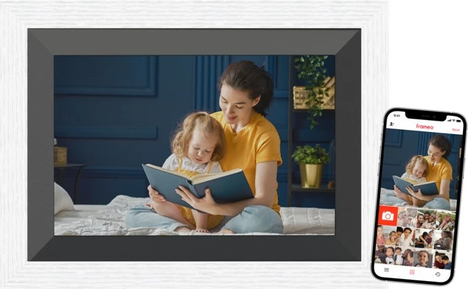 Kornizë digjitale Braun DigiFrame 10B WiFi, 10.1 inç, 32GB, e bardhë/zezë