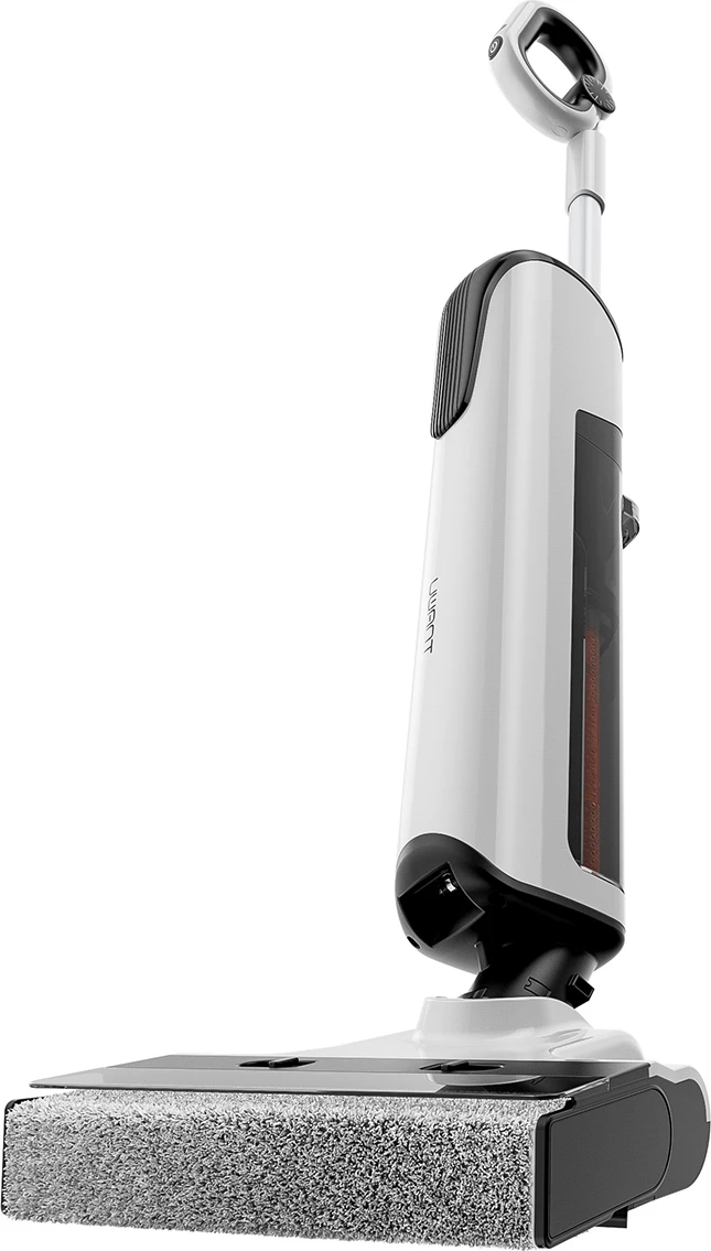 Fshesë elektrike në këmbë UWANT D700 me funksion larjeje dhe stacion karikimi, e bardhë