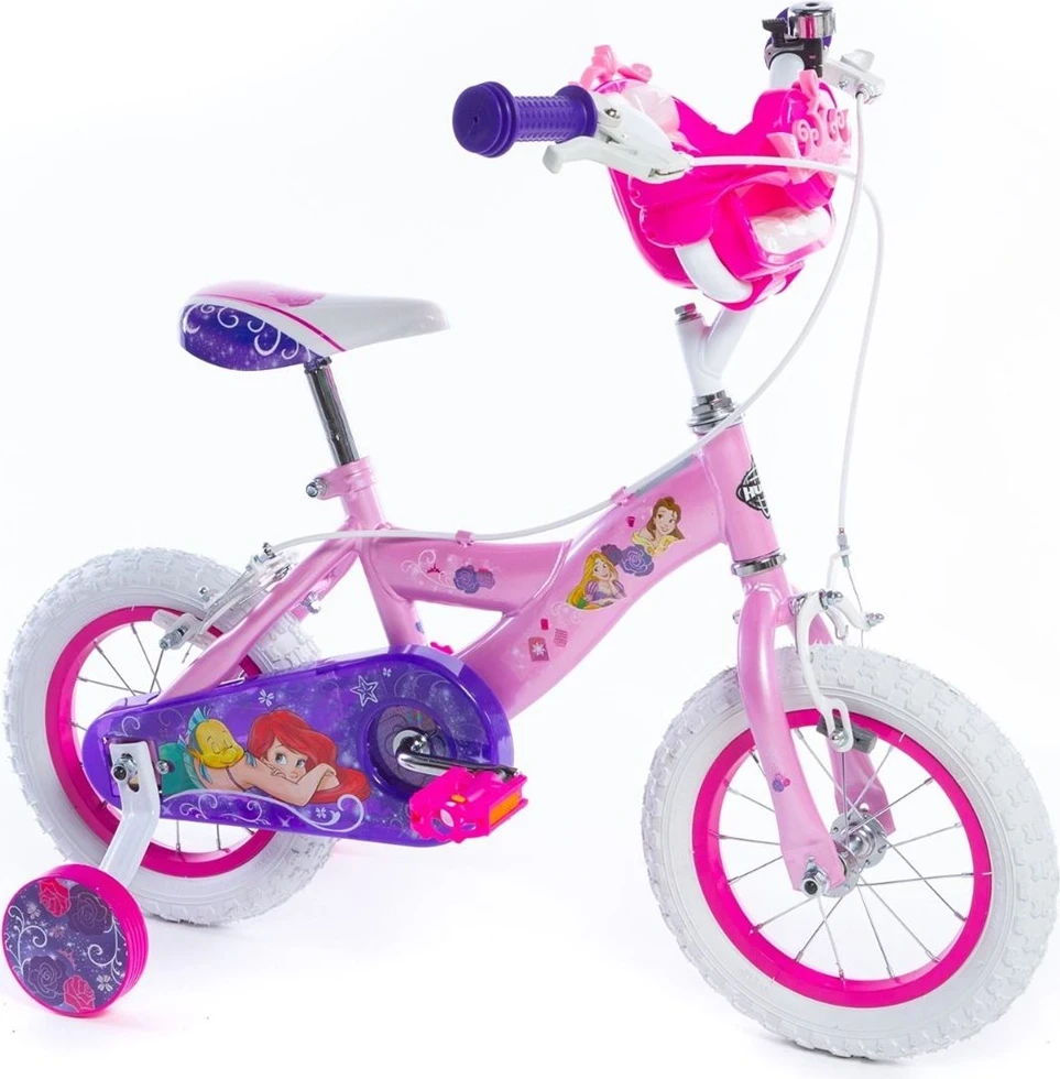 Biçikletë për fëmijë, HUFFY 22491W Disney Princess, 12 inç, Rozë