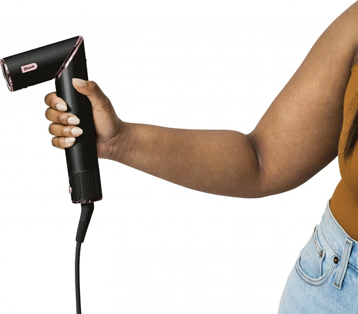 Stiluese për flokë Shark FlexStyle HD424EU, Warm Black, Rose gold