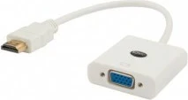 Kabllo Savio CL-27B HDMI, VGA, e bardhë