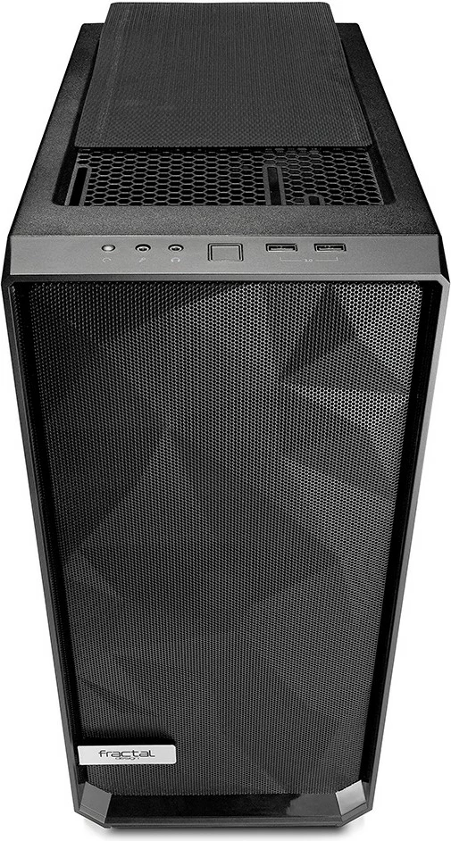 Kasë Fractal Design Meshify C, Midi Tower, PC, ATX, ITX, micro ATX, e zezë