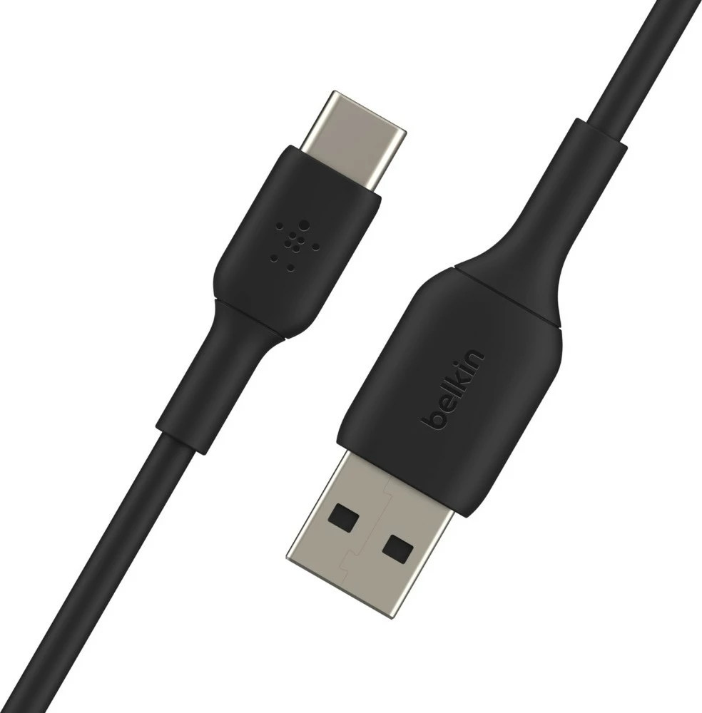Kabllo Belkin CAB001BT1MBK, 1 m, USB A në USB C, Ngjyrë e zezë