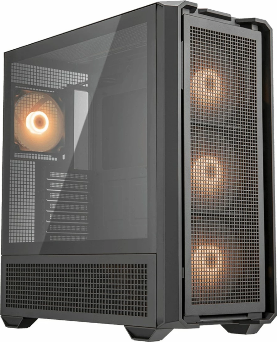 Kasë Cougar MX600 ARGB midi tower, e zezë