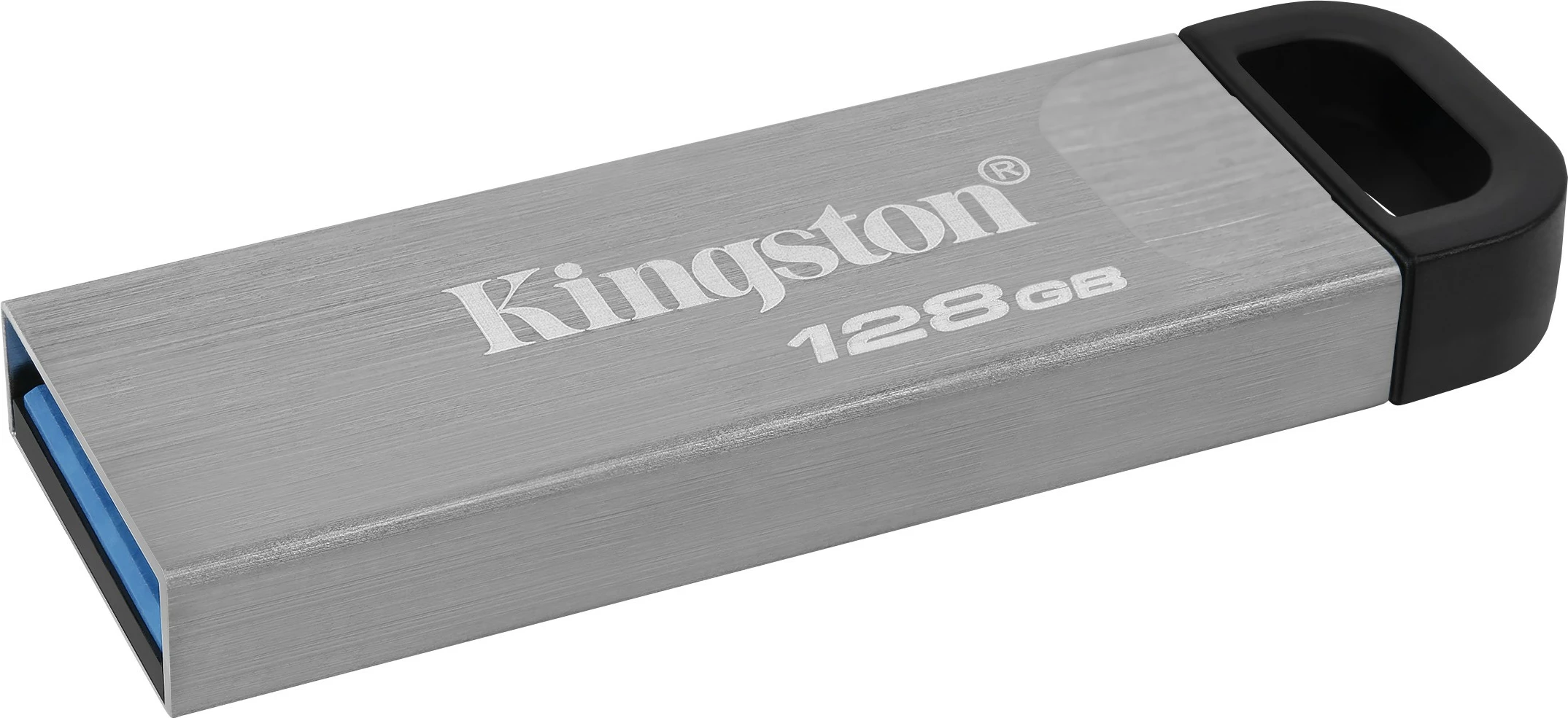 USB Flash Drive Kingston DataTraveler Kyson 128GB, USB Type-A, 3.2 Gen 1, Silver