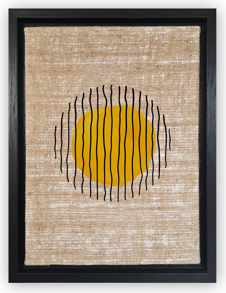 Pikturë dekorative në kanavacë, shumëngjyrëshe, Wallity LSJ319278569213 - 4666, 46x66cm