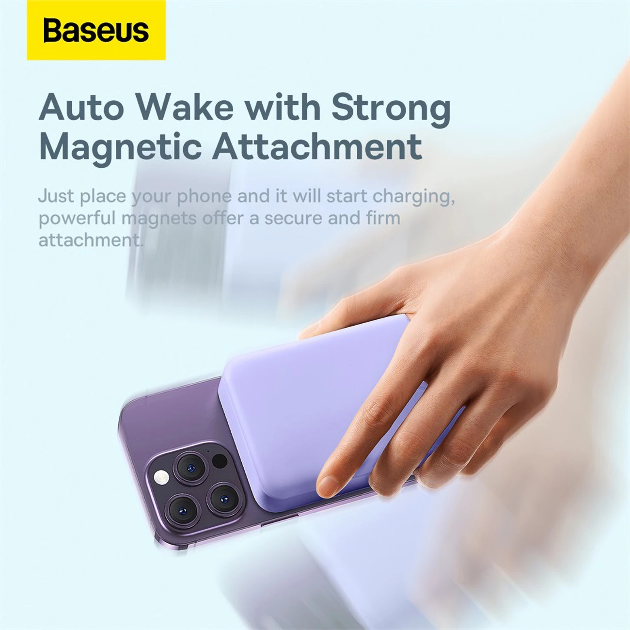 Powerbank Baseus Magnetic Mini 20000 mAh, 20W, USB-C, vjollcë me kabllo