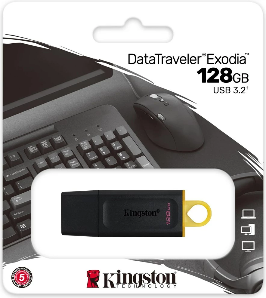 USB Kingston DataTraveler type-A, 128GB,i zi