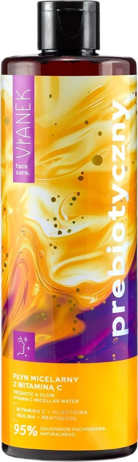 Ujë micelar për femra VIANEK Prebiotic me Vitaminë C, 400ml