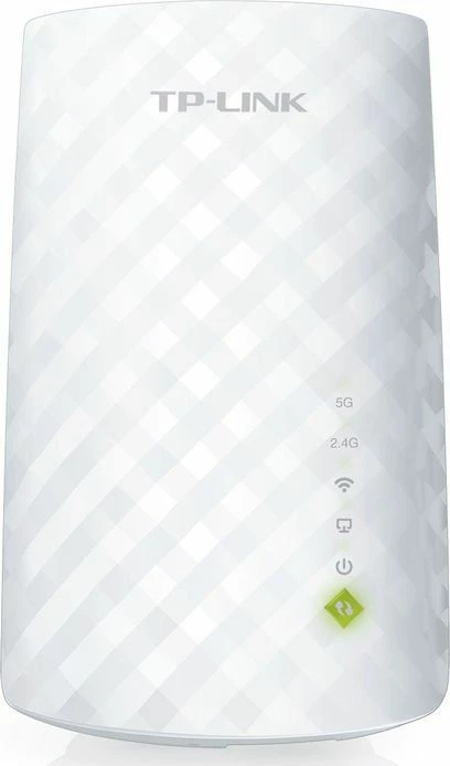 Zgjerues Wi‑Fi TP-Link RE200 AC750 dual-band Wi‑Fi 5, 1x LAN, i bardhë