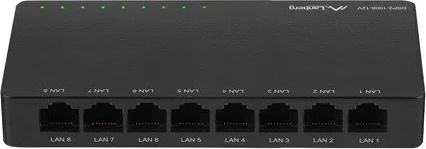 Switch Lanberg DSP2-1008, 16Gbps, 12V, i zi