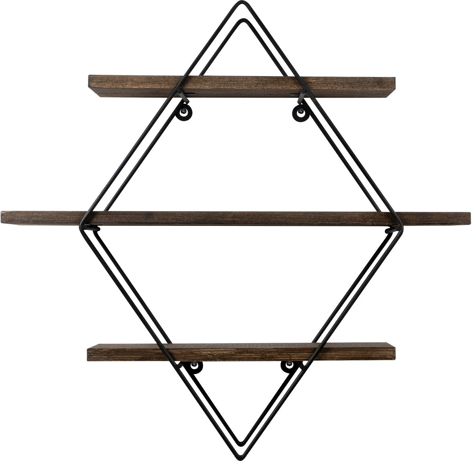 Raft muri modern, ngjyrë e zezë dhe arre, Erysimum