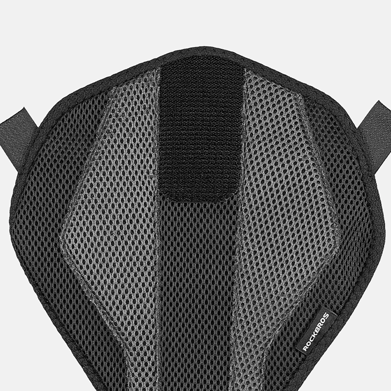 Mbulesë djerse për biçikletë statike Rockbros D61, 43 cm, rrip i rregullueshëm, e zezë/gri