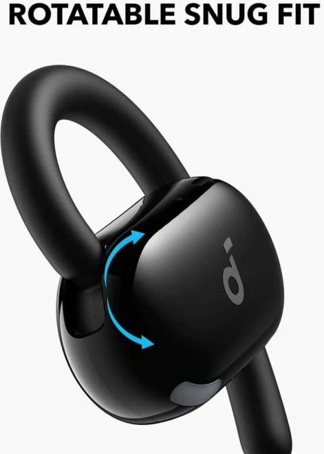 Kufje wireless Anker Soundcore V20i A3876G21, Bluetooth 5.4, IP55, 8/36 orë, drita të personalizueshme, të bardha, set me kuti karikimi + kabllo USB-C