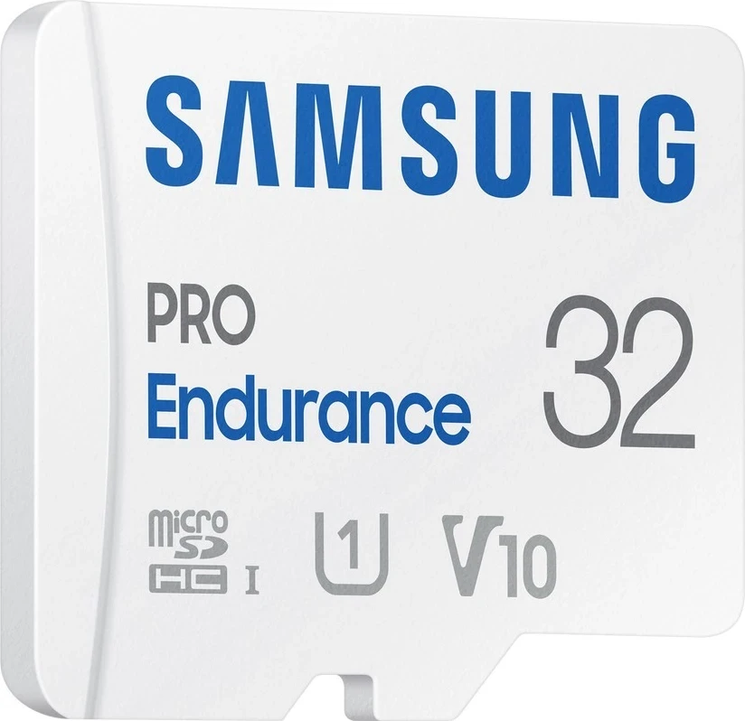 Kartë memorie Samsung PRO Endurance microSDHC 32GB, versioni 2022