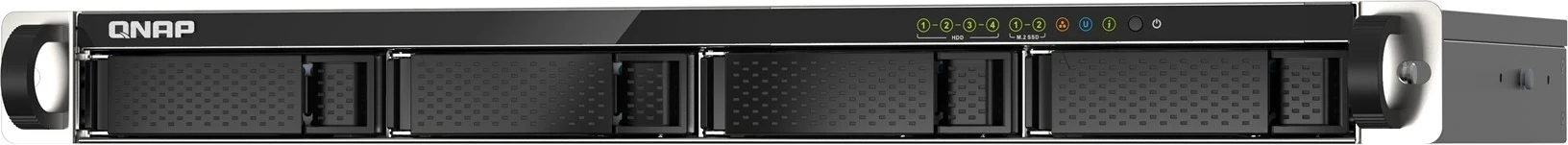 NAS QNAP TS-435XEU, Rack 1U, Marvell CN9131, 4 GB DDR4, Zi, Gri