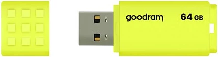 Pendrive GOODRAM UME2 64GB USB 2.0, e verdhë