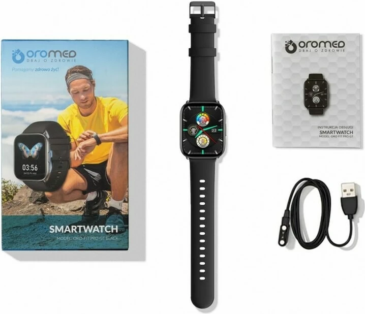 Smartwatch OROMED ORO FIT PRO GT, 1.78" AMOLED, i zi