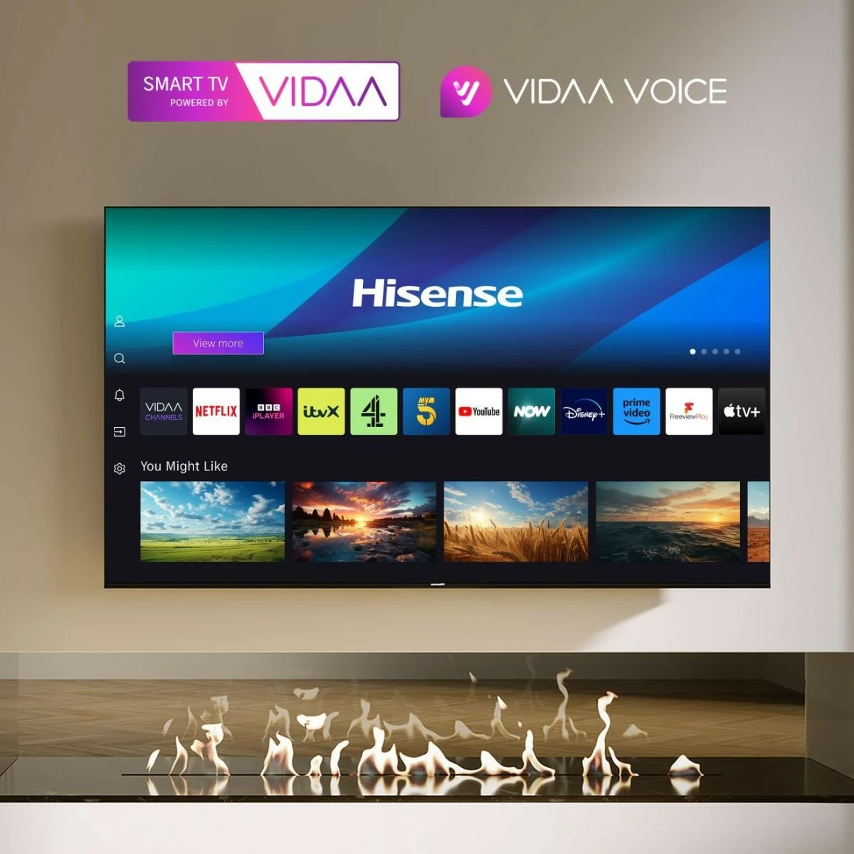Televizor Hisense 75A6N UHD 4K, Smart TV, Wi-Fi, i zi