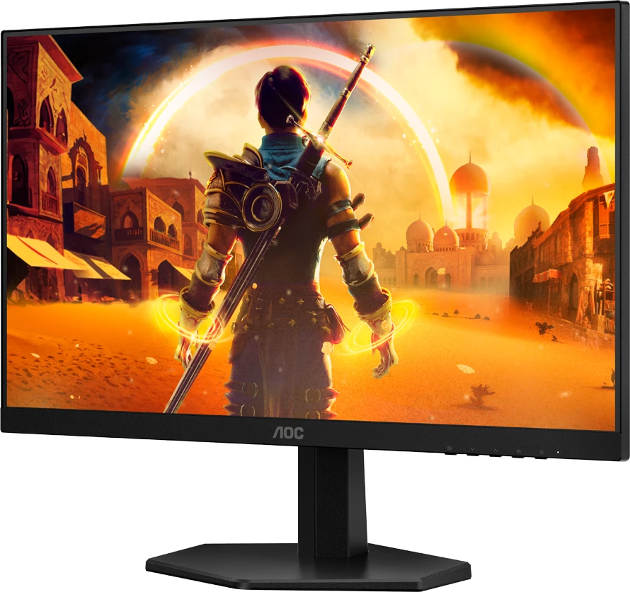Monitor gaming AOC 24G42E 23.8\" Fast IPS FHD 180Hz 1ms HDR10 Adaptive Sync, zi/kuqe