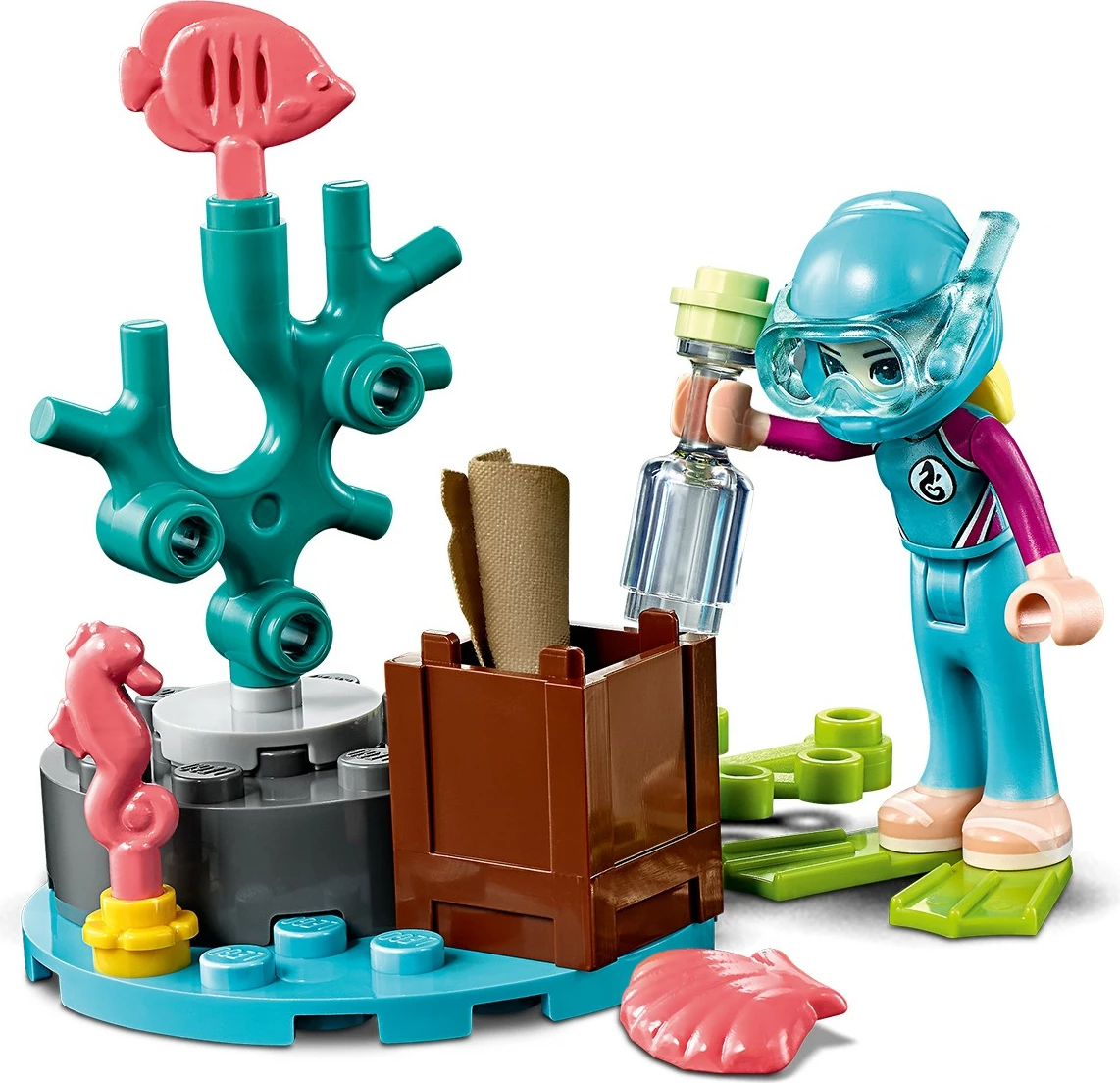 Set ndërtimi LEGO Friends Dolphins Rescue Mission 41378, 363 pjesë, shumëngjyrësh