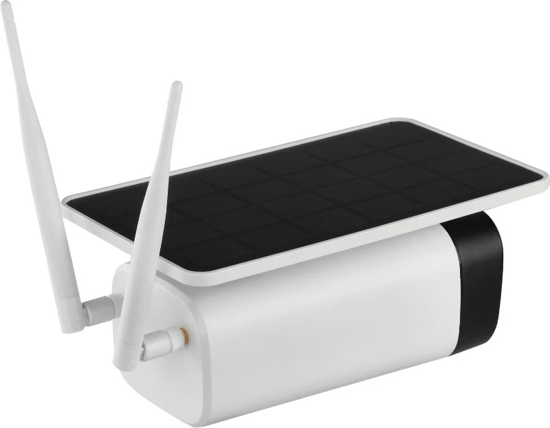 Kamerë sigurie wireless Omajin OSC-01-EU, solar, Bardhë, Zi