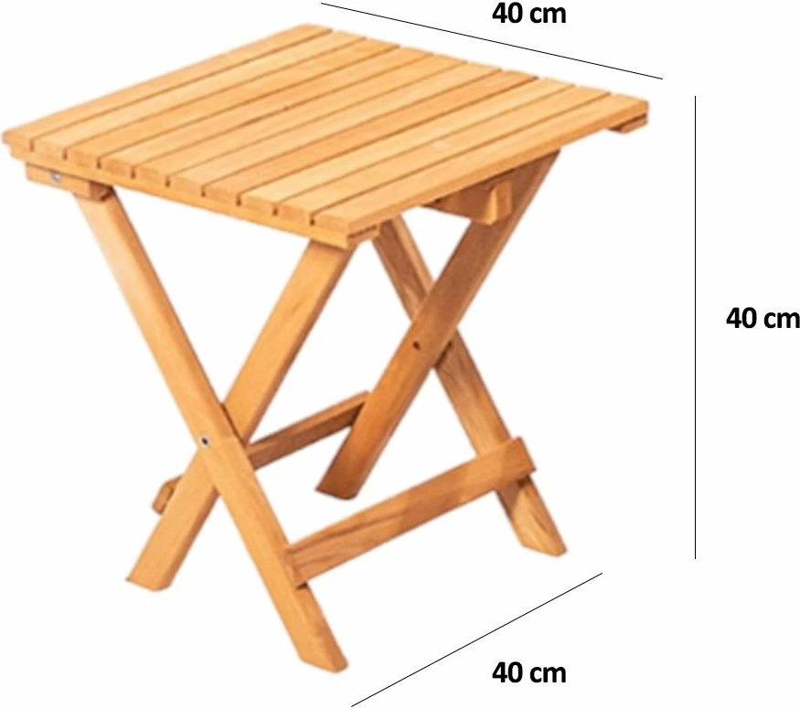 Set tavoline me karrige për oborr, 3 pjesë, Hanah Home, My005, gri