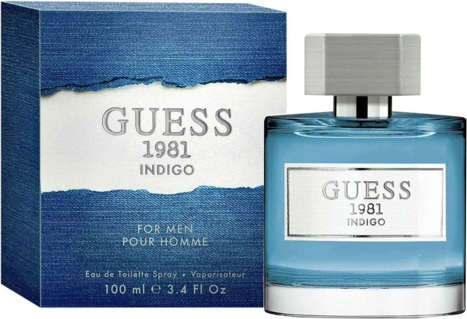 Eau de Toilette për meshkuj Guess 1981 Indigo, 100ml