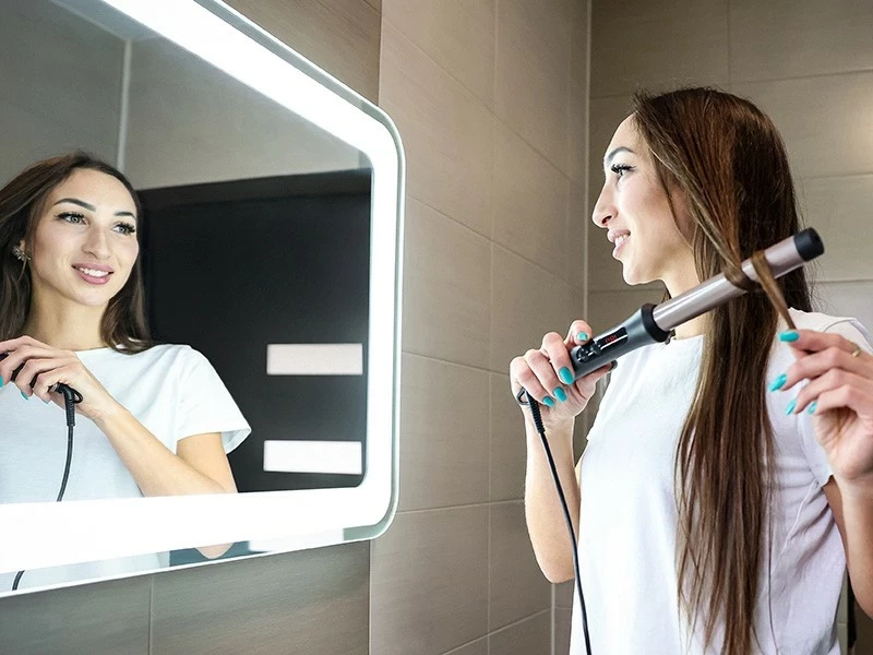 Lok për flokë Lafe Sleek & Shine Curler 25mm, zi dhe bakër