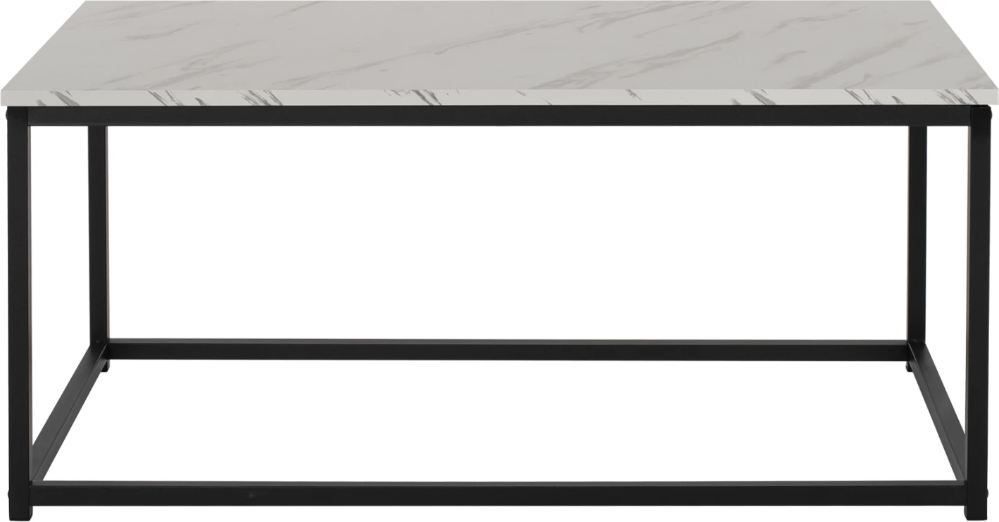 Tavolinë kafeje SAFFRON FH8975.12 melaminë pamje mermeri të bardhë 95x55x43H cm