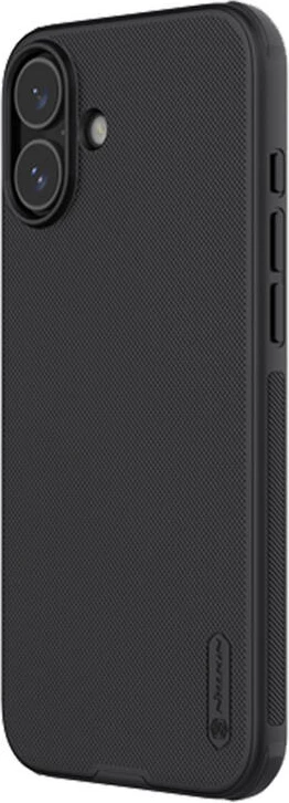 Mbështjellës Nillkin Super Frosted Shield Pro për iPhone 16 Plus, i zi