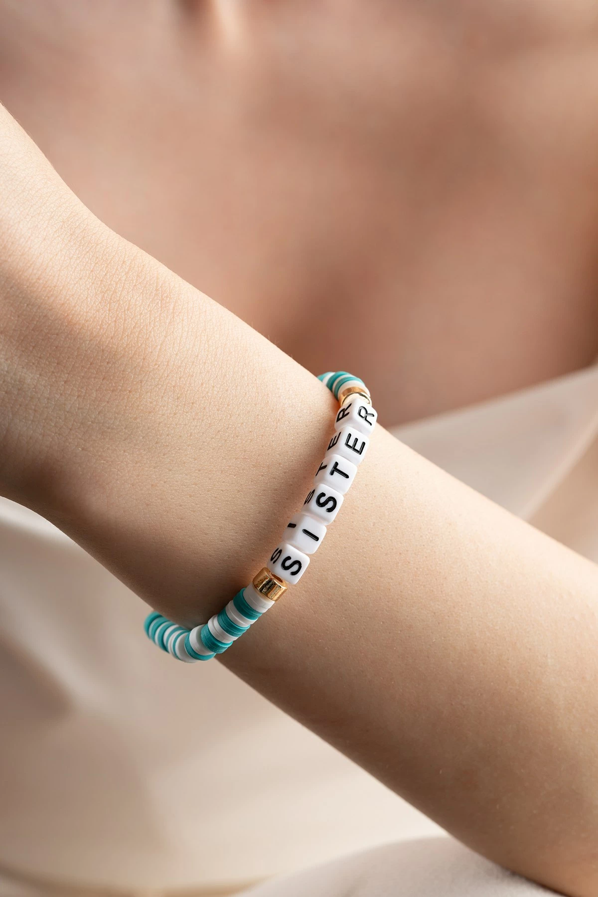 Byzylyk motrash, ngjyrë e gjelbër dhe e bardhë, Jumeon, B236610